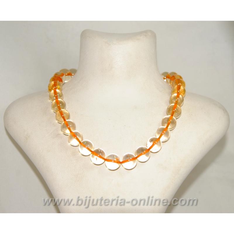 Гердан от цитрин