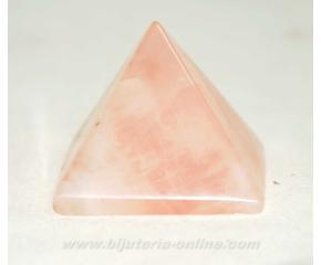 Пирамида от розов кварц