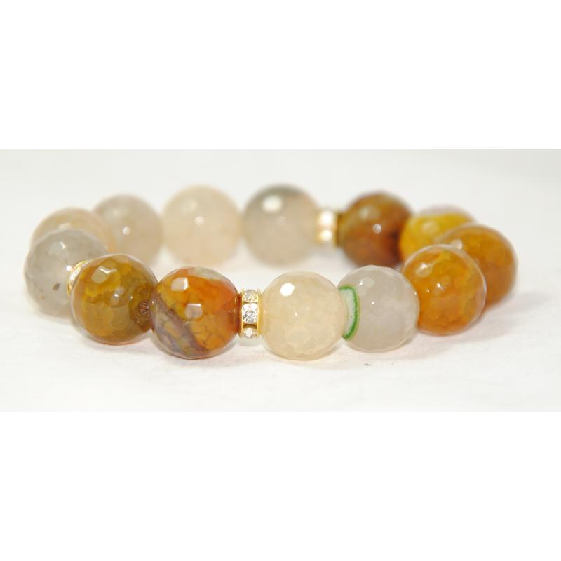 Гривна от ахат