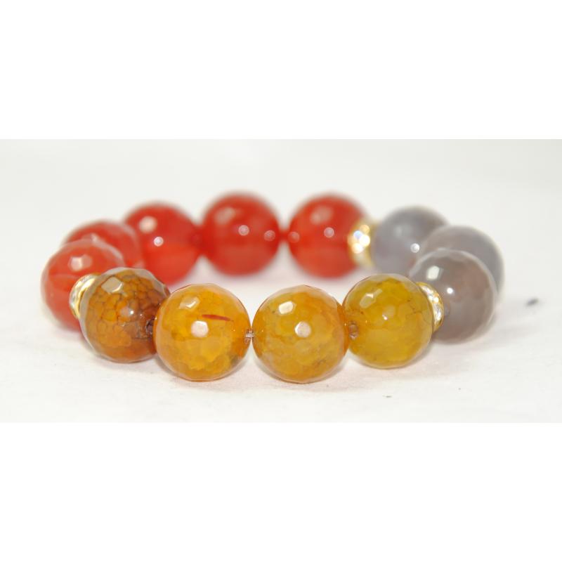 Гривна от ахат