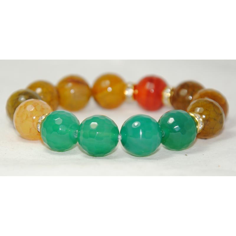 Гривна от ахат