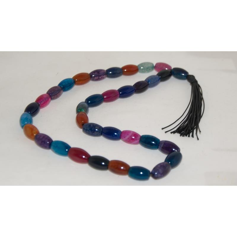 Броеница от ахат