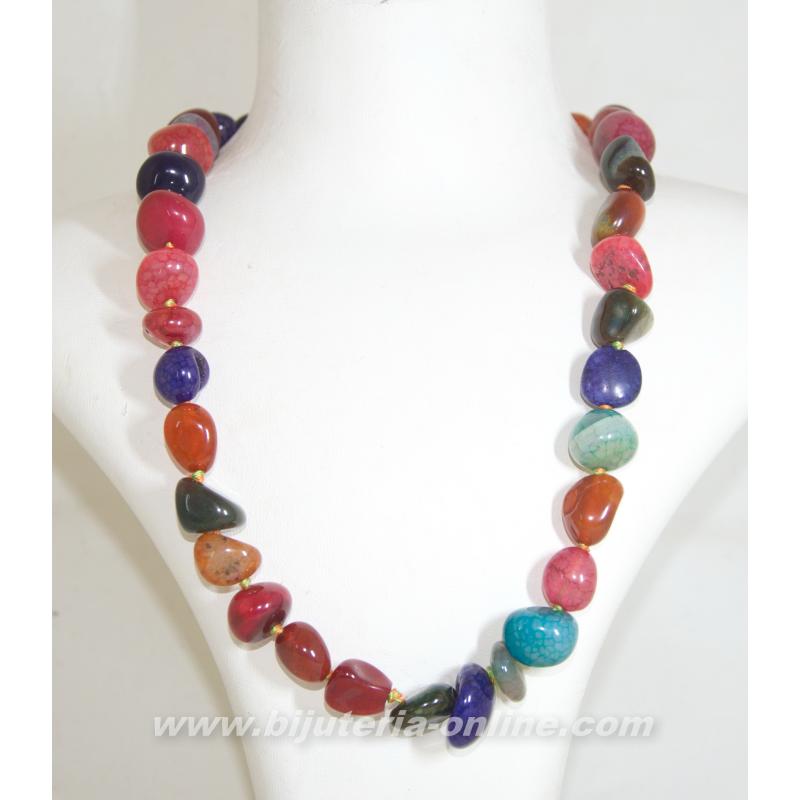 Гердан от халцедон