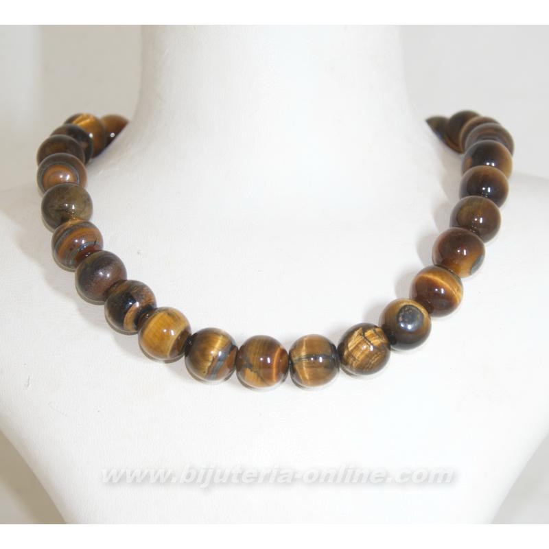 Гердан от тигрово око