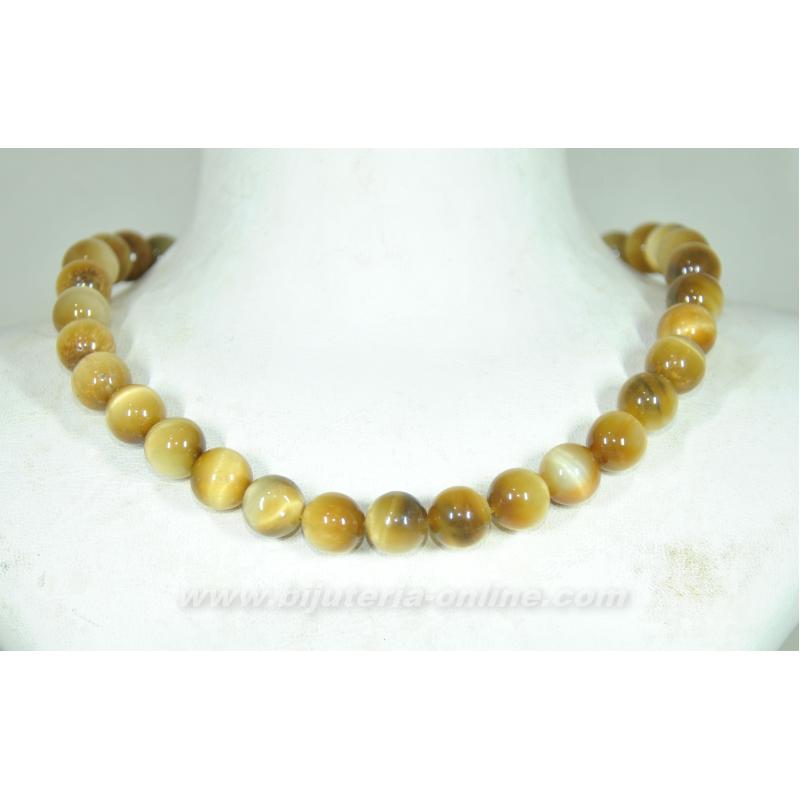 Гердан от тигрово око