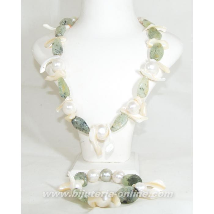 Гердан от пренит и седеф