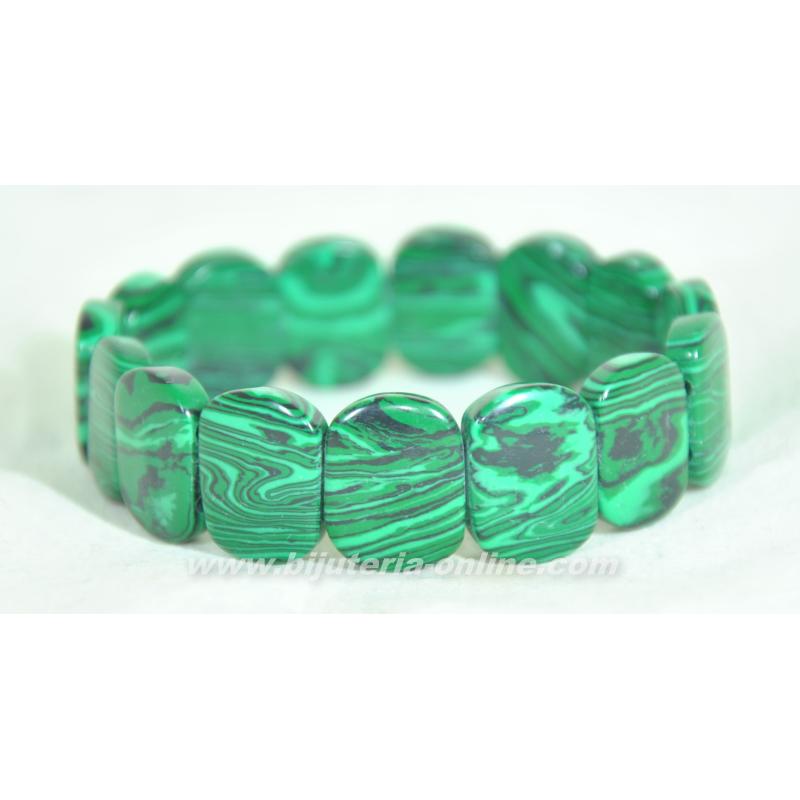 Гривна от малахит