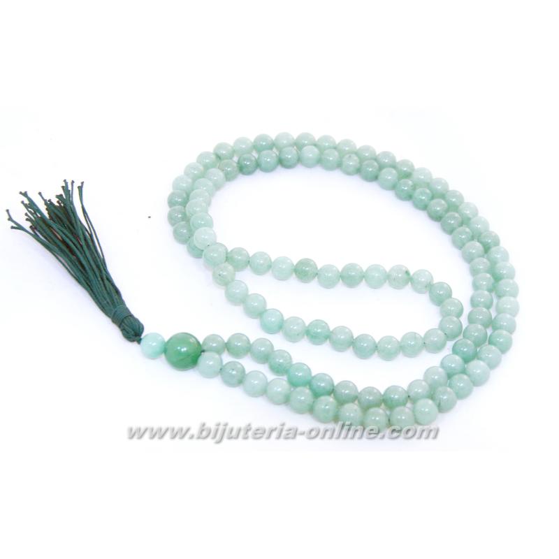 Броеница от амазонит 108+1