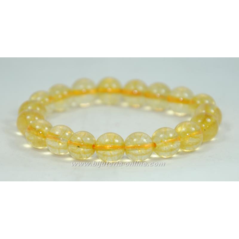 Гривна от цитрин