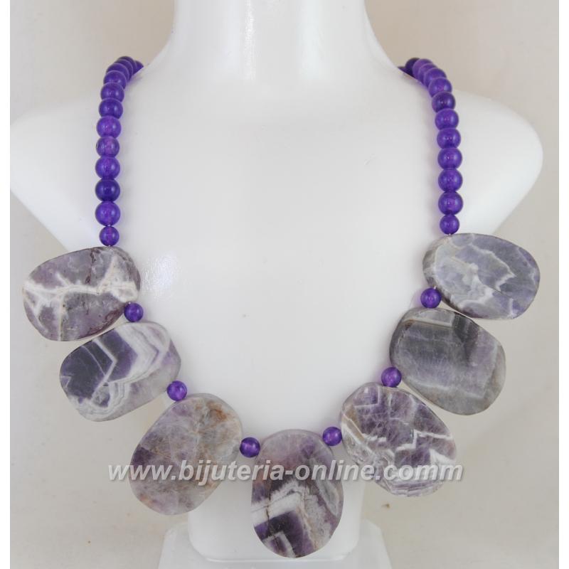 Гердан от аметист