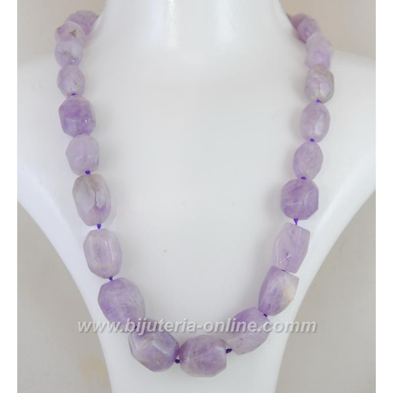 Гердан от аметист