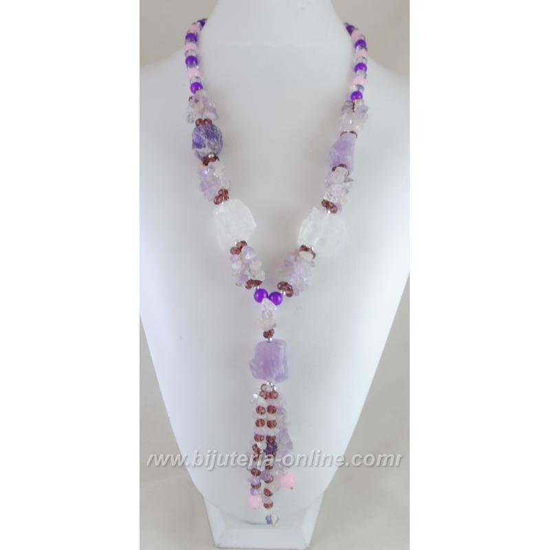 Гердан от аметист