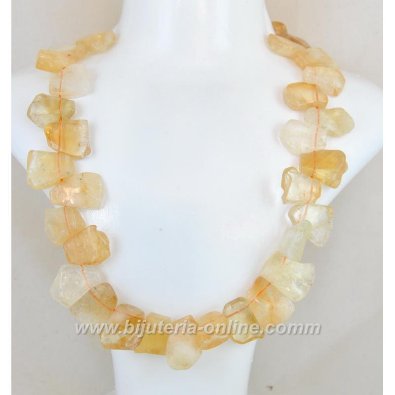 Гердан от цитрин