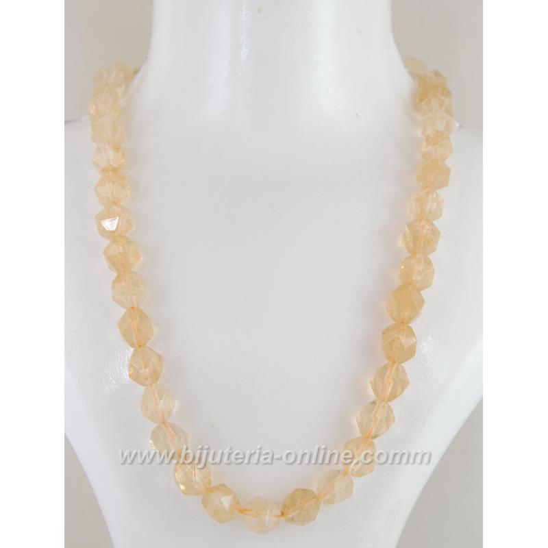 Гердан от цитрин