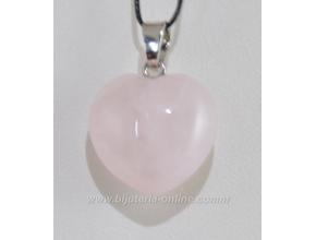 Висулка от розов кварц