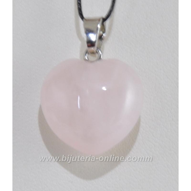 Висулка от розов кварц