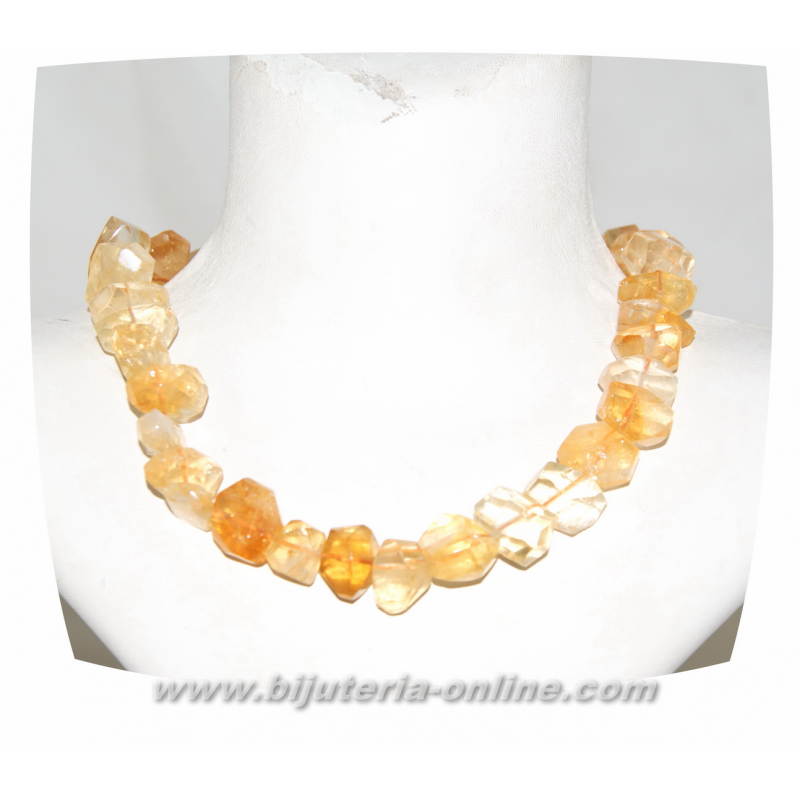 Гердан от цитрин