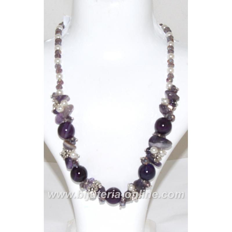 Гердан от аметист