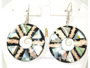 Обеци от седеф