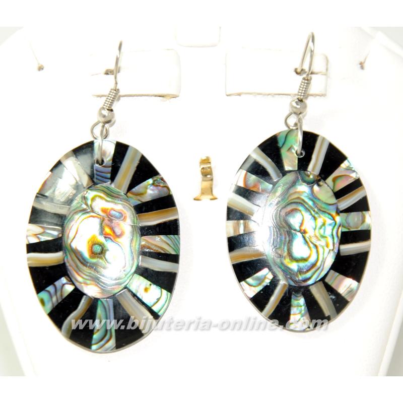 Обеци от седеф