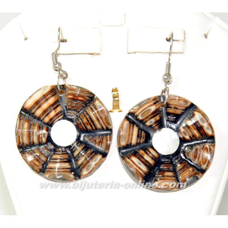 Обеци от седеф