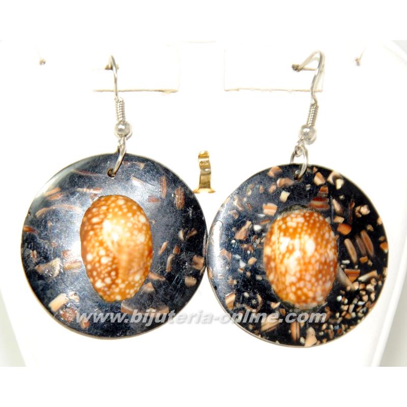 Обеци от седеф