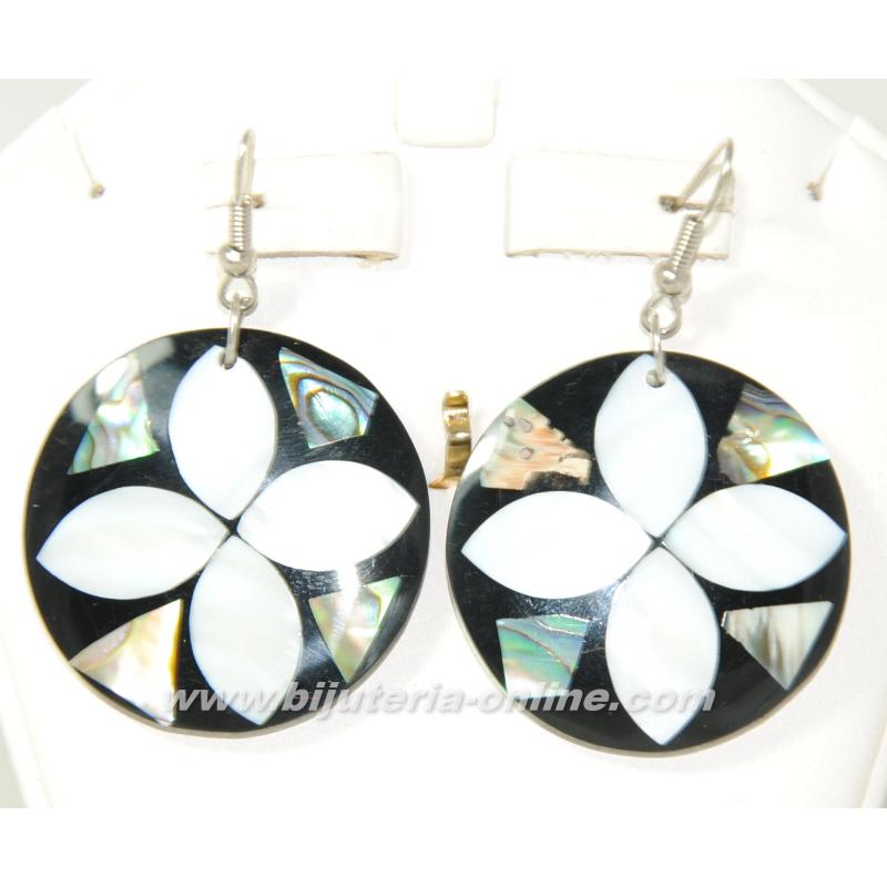 Обеци от седеф