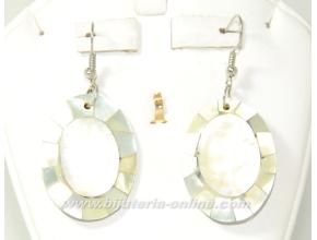 Обеци от седеф