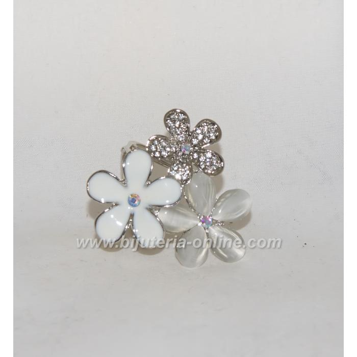 Пръстен от седеф цвете