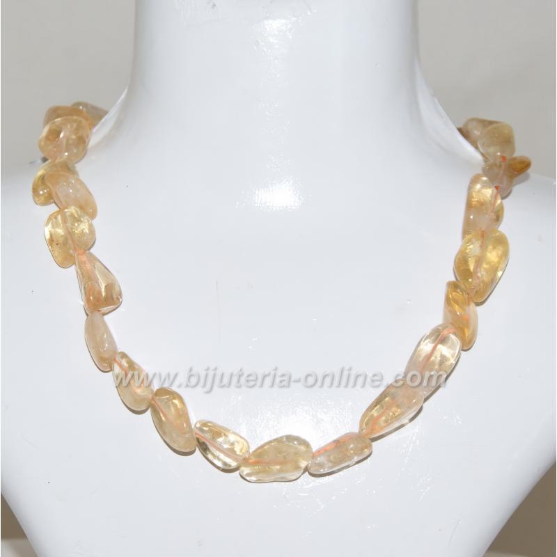 Гердан от цитрин