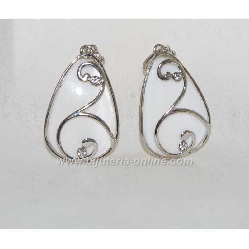 Обеци от седеф