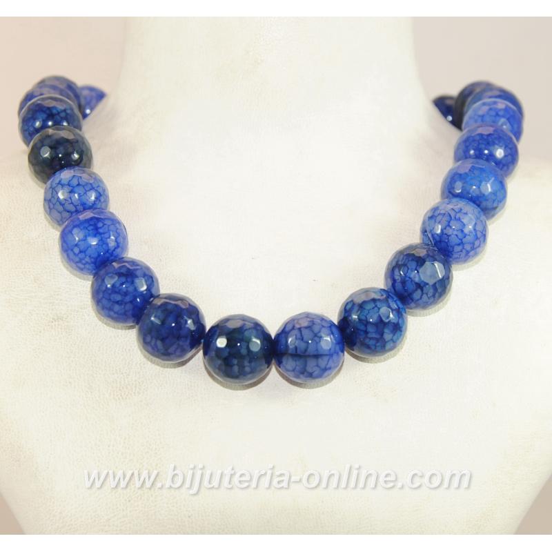 Гердан от халцедон