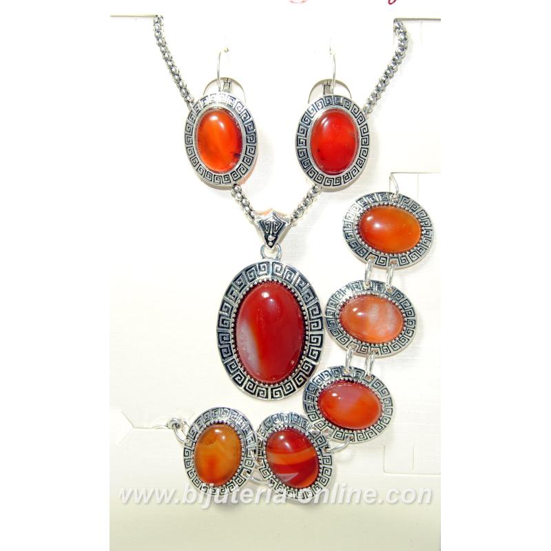 Комплект от карнеол