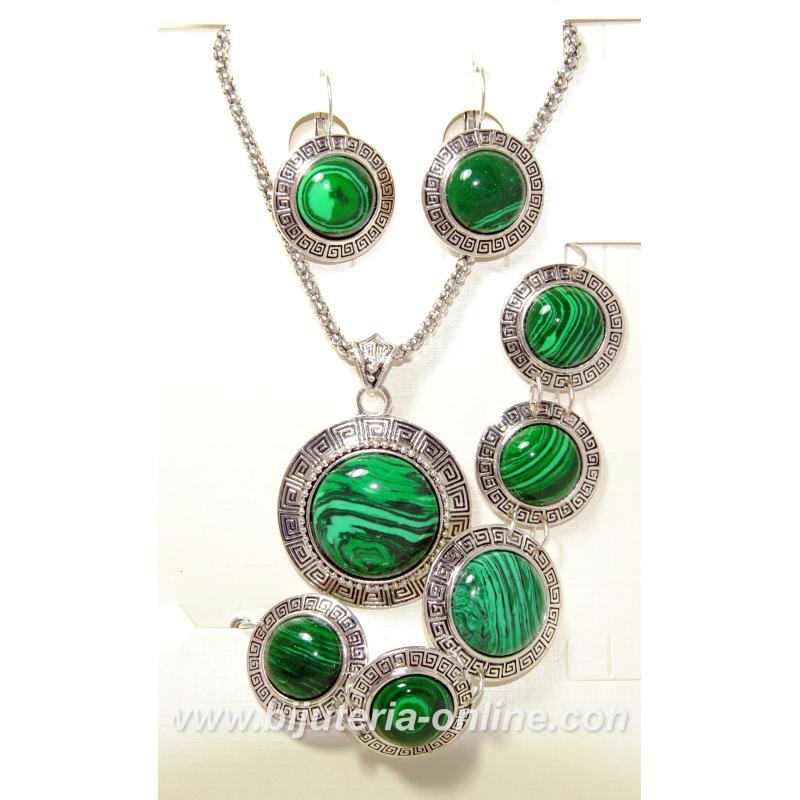 Комплект от малахит