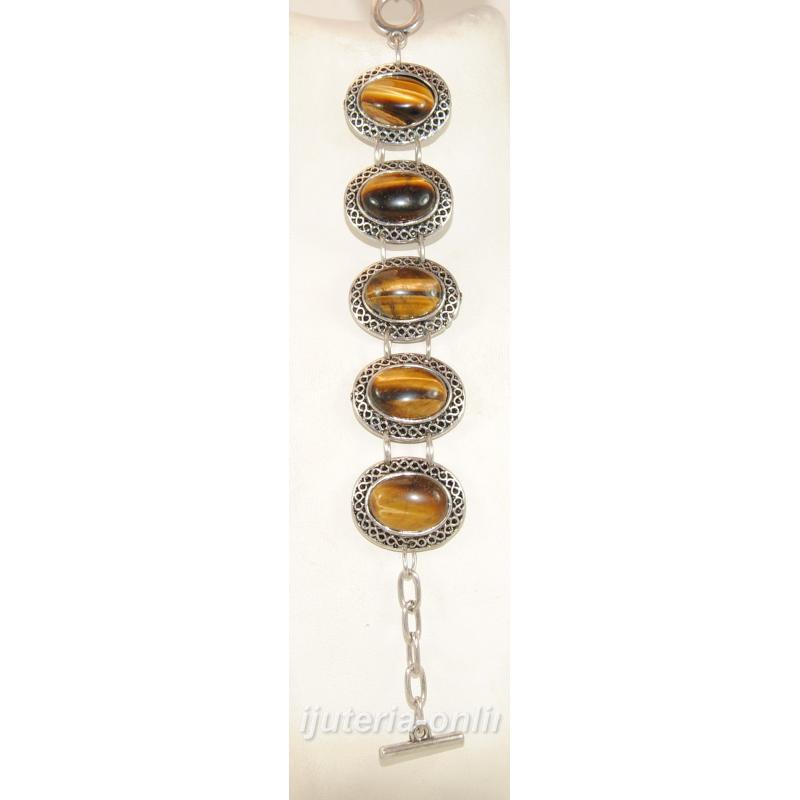 Гривна от тигрово око