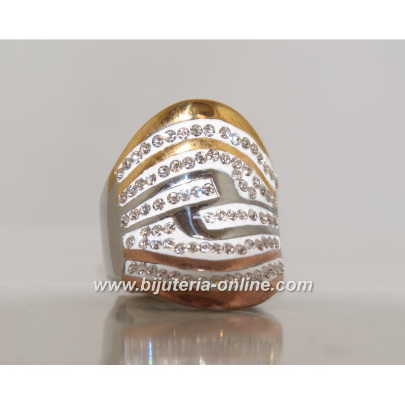 Пръстен медицинска стомана - циркон