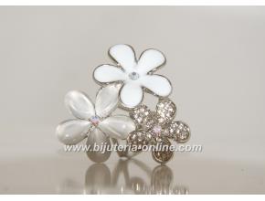 Пръстен от седеф цвете