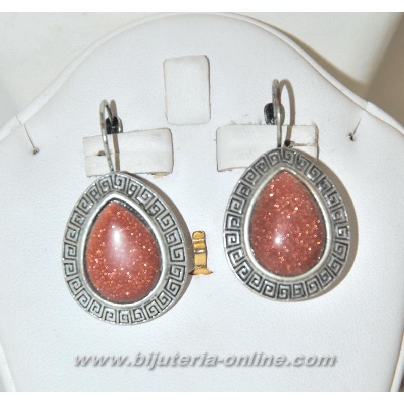 Обеци от авантюрин