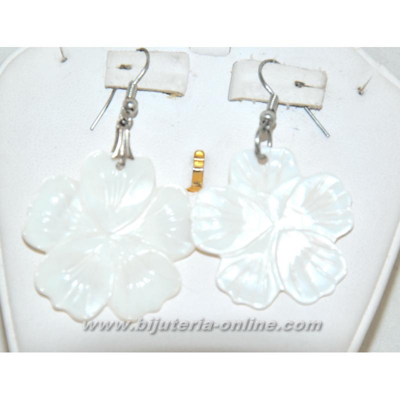 Обеци от седеф