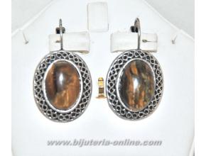 Обеци от тигрово око