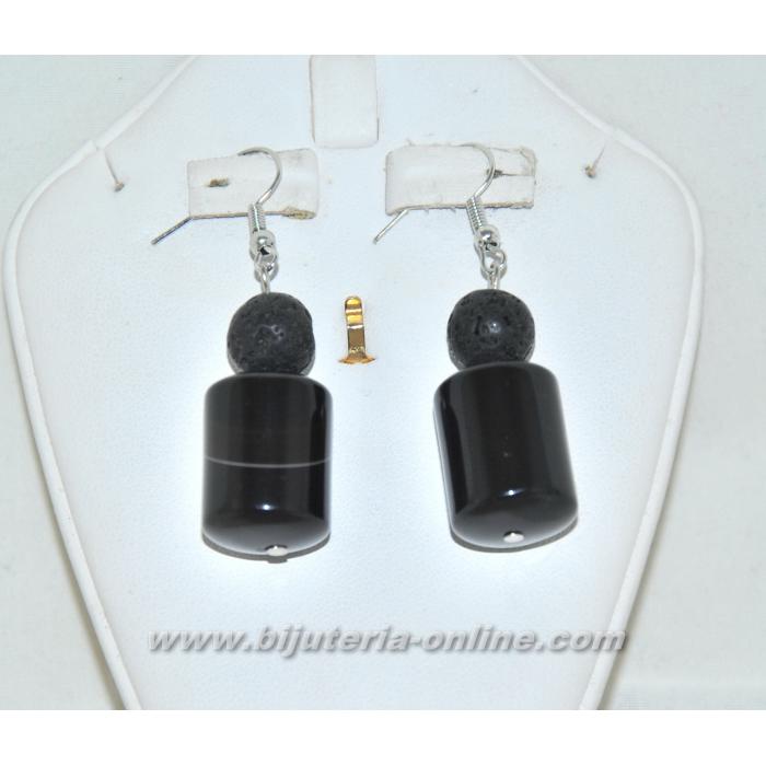 Гривна Обеци от оникс