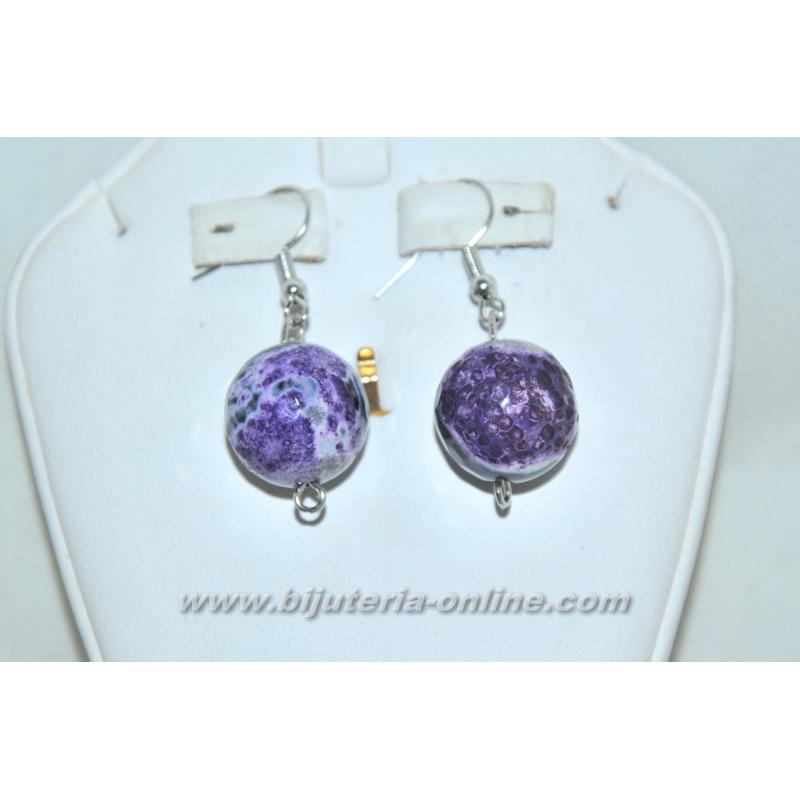 Обеци от халцедон