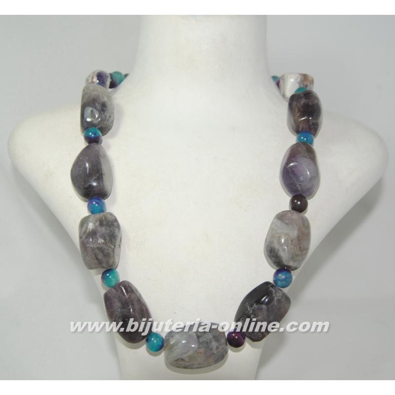 Гердан от аметист