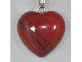 Висулка сърце от яспис