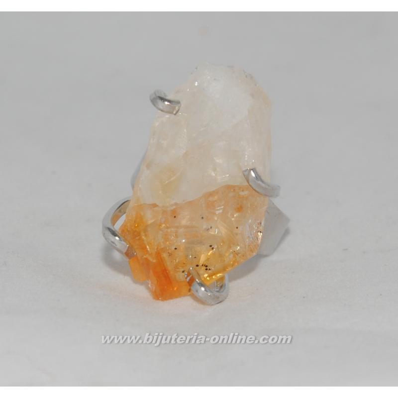 Пръстен цитрин