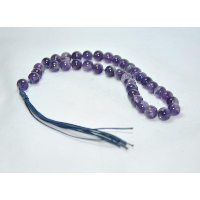 Броеница от аметист