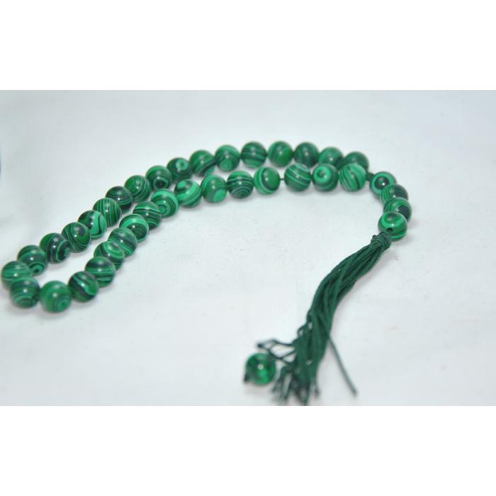 Броеница от малахит