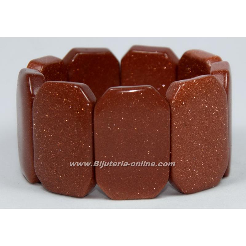 Гривна от кафяв авантюрин