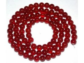 Мъниста от карнеол - 6 бр.