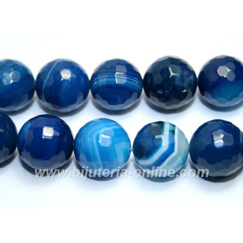 Мъниста от ахат - 6 бр.